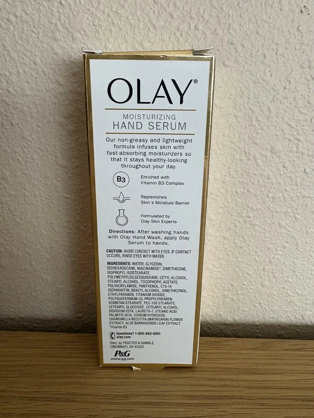 NEW Discontinued Olay Moisturizing Hand Serum Vitamin B3 Lightweight 1.7 oz